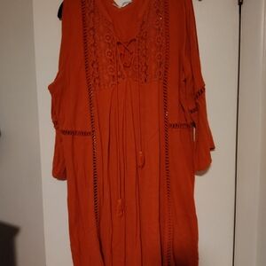 Maurices Orange Mini Dress